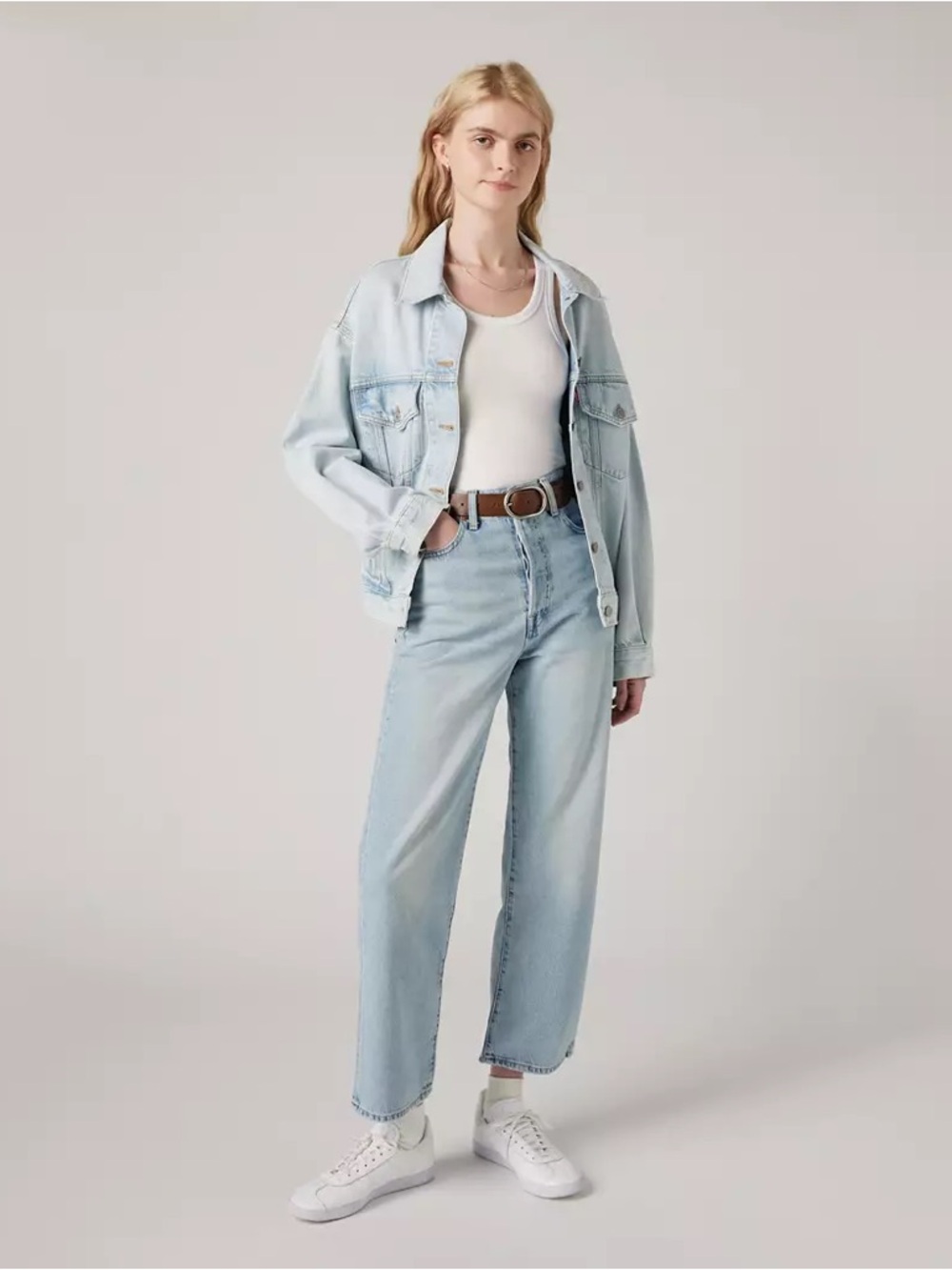 LEVI’S - Ribcage Straight Ankle Women’s Jeans - Bernal Middle Road (SOLD OUT)